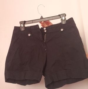 International Concepts Deep Black Shorts